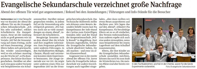 Volksstimme 01.01.2018 Volksstimme 01.01.2018