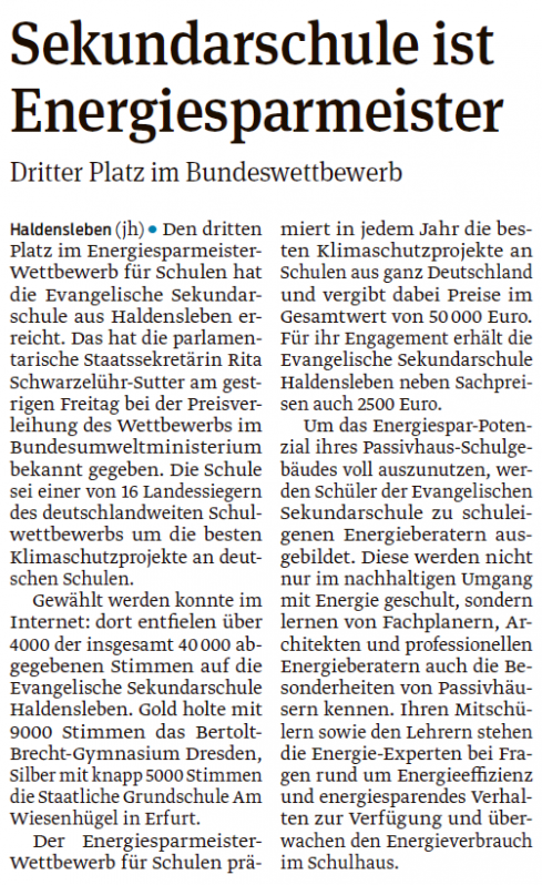 Volksstimme 16.06.2018 Volksstimme 16.06.2018