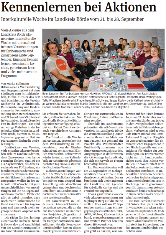 Volksstimme 30.07.2019 Volksstimme 30.07.2019