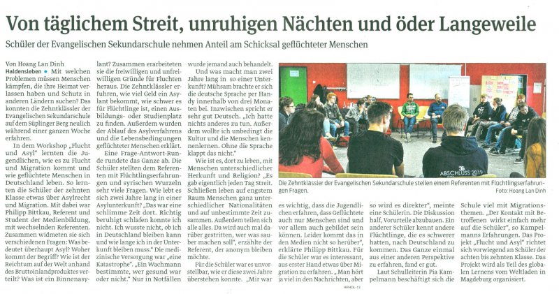 Volksstimme 14.02.2019 Volksstimme 14.02.2019