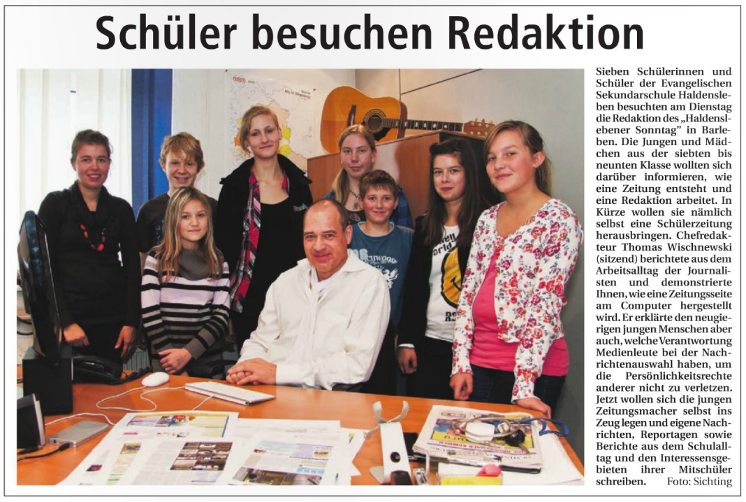 Haldensleber Sonntag 12. 11. 2011 Haldensleber Sonntag 12. 11. 2011