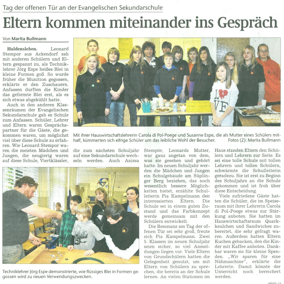 Volksstimme 17. 01. 2011 Volksstimme 17. 01. 2011