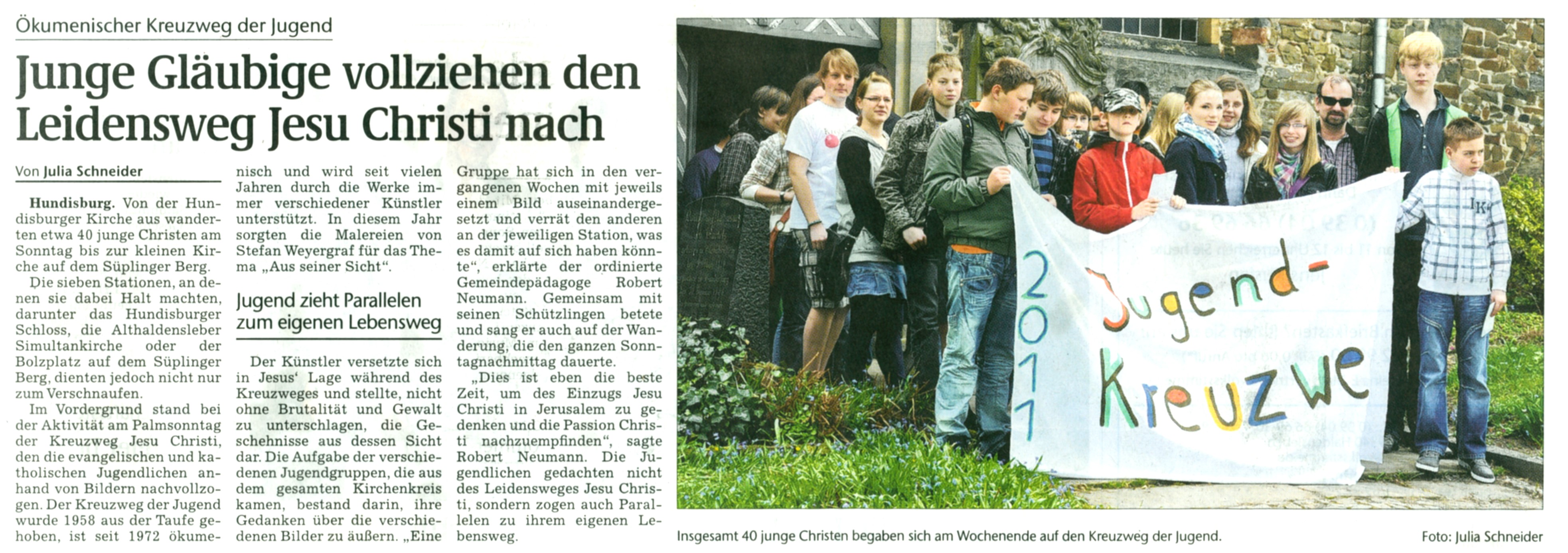 Volksstimme 20. 04. 2011 Volksstimme 20. 04. 2011
