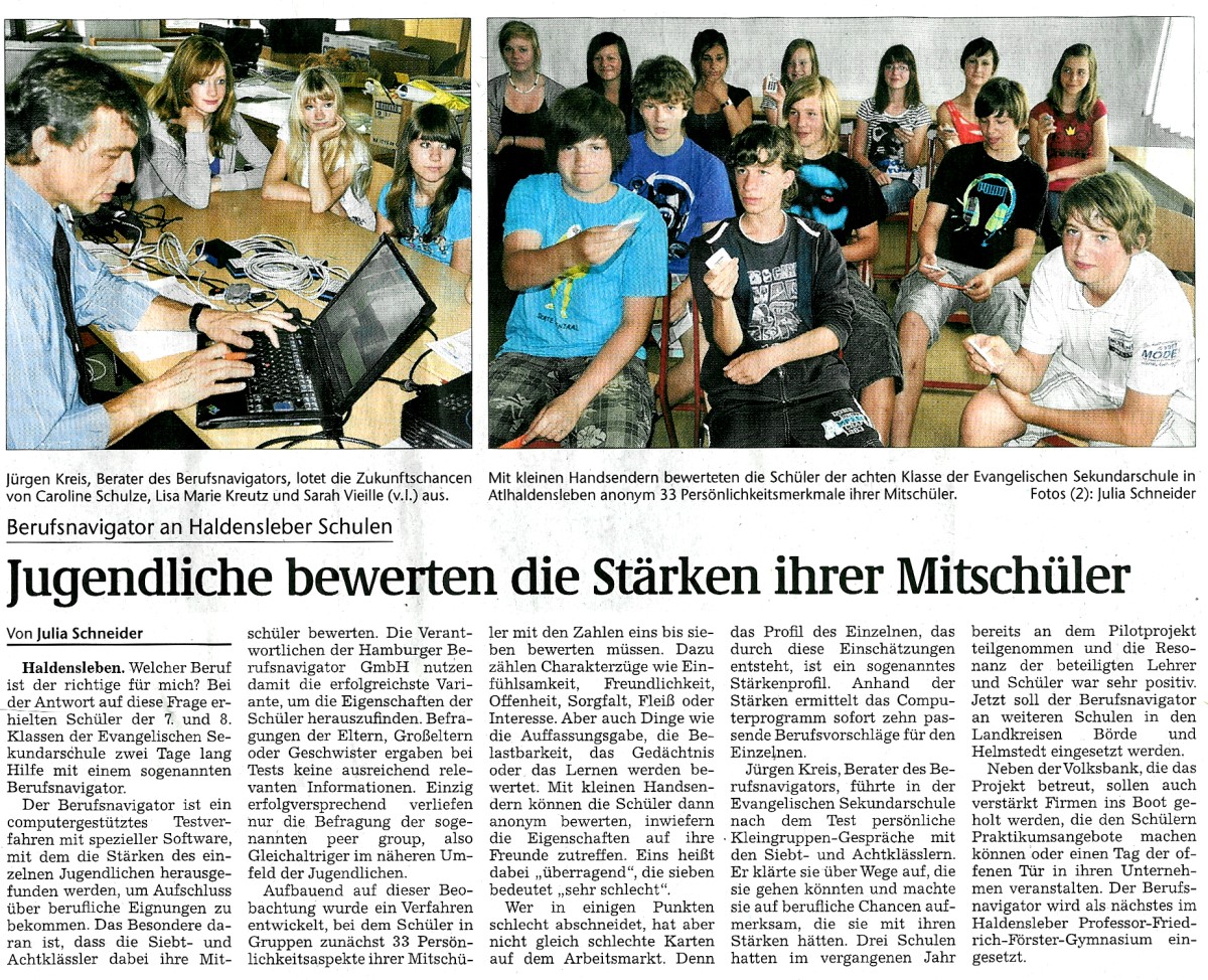 Volksstimme 15. 06. 2011 Volksstimme 15. 06. 2011