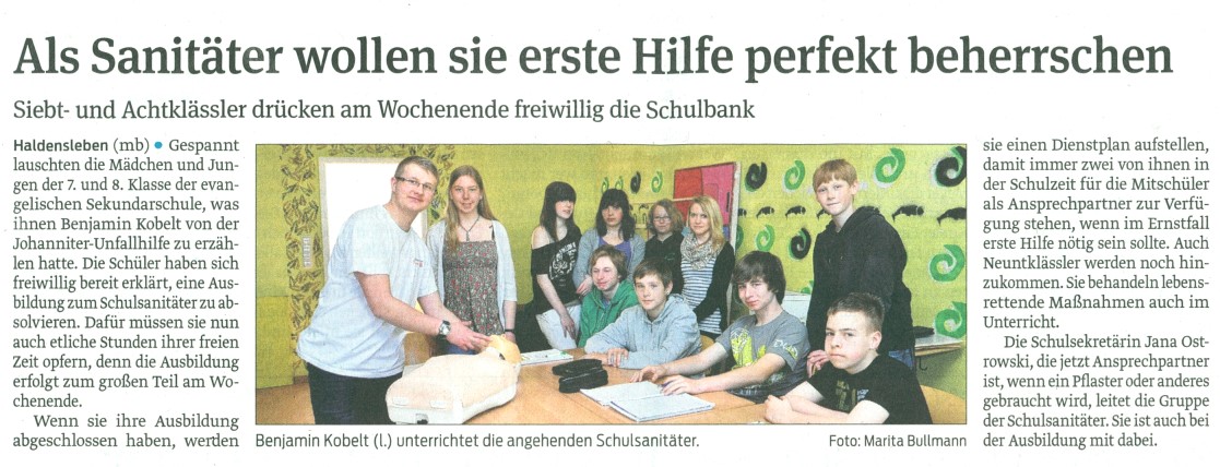 Volksstimme 19. 05. 2012 Volksstimme 19. 05. 2012