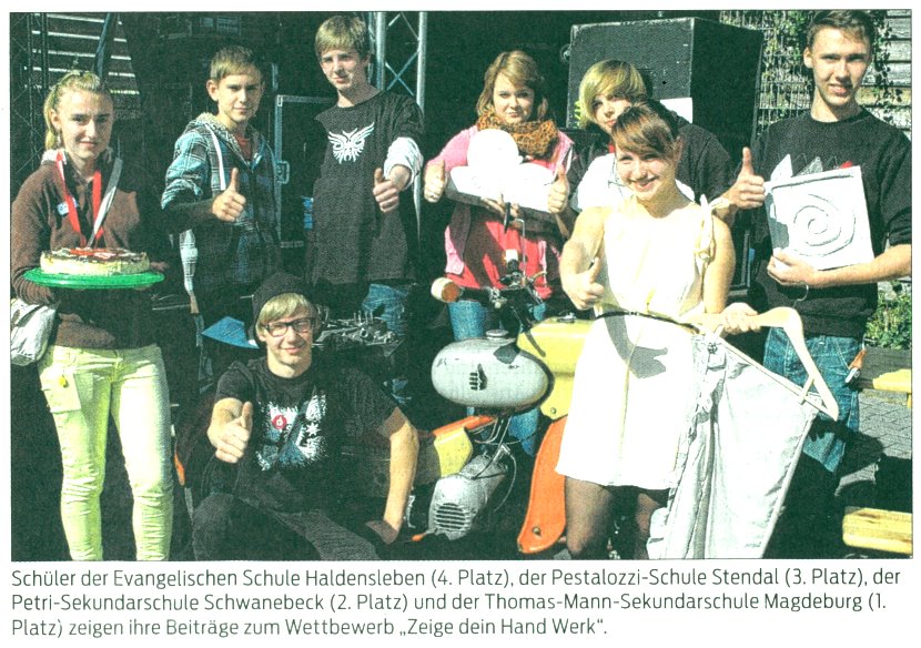 Volksstimme 01. 10. 2012 Volksstimme 01. 10. 2012