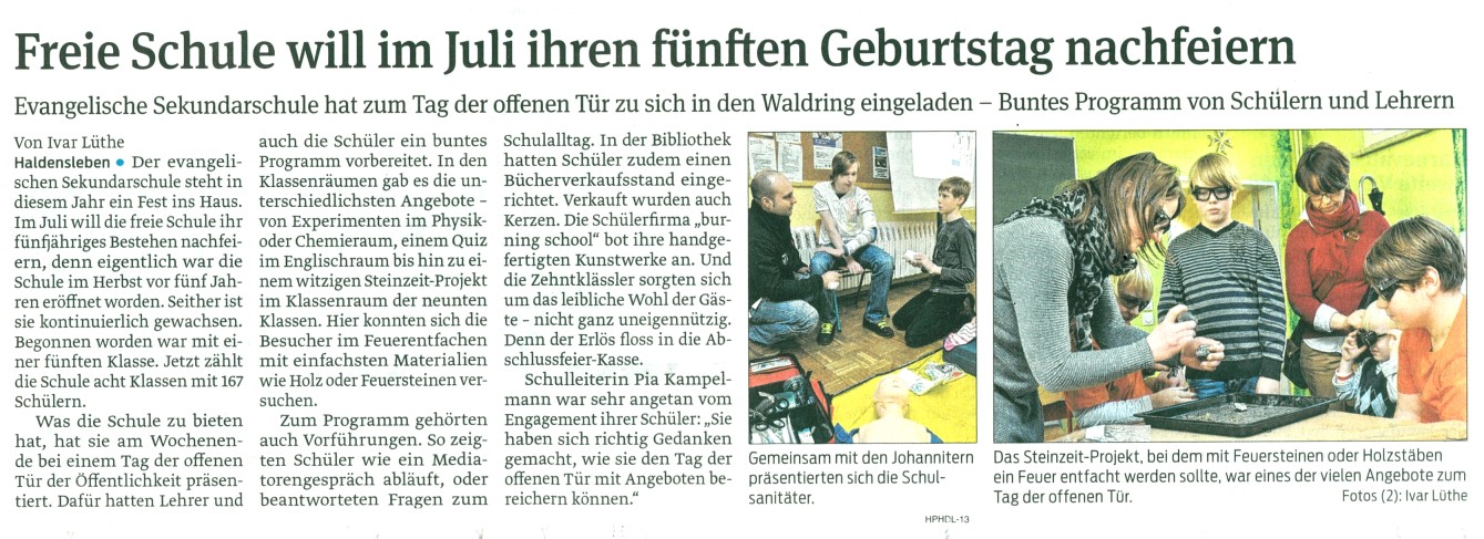 Volksstimme 15. 01. 2013 Volksstimme 15. 01. 2013