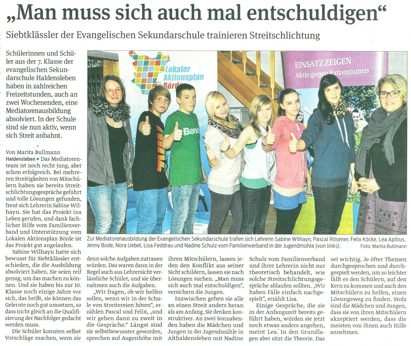 Volksstimme 12. 07. 2013 Volksstimme 12. 07. 2013