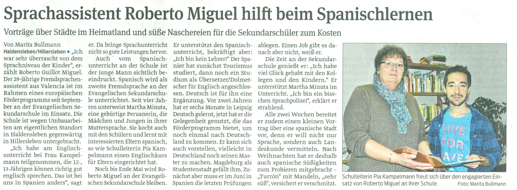 Volksstimme 31. 01. 2014 Volksstimme 31. 01. 2014