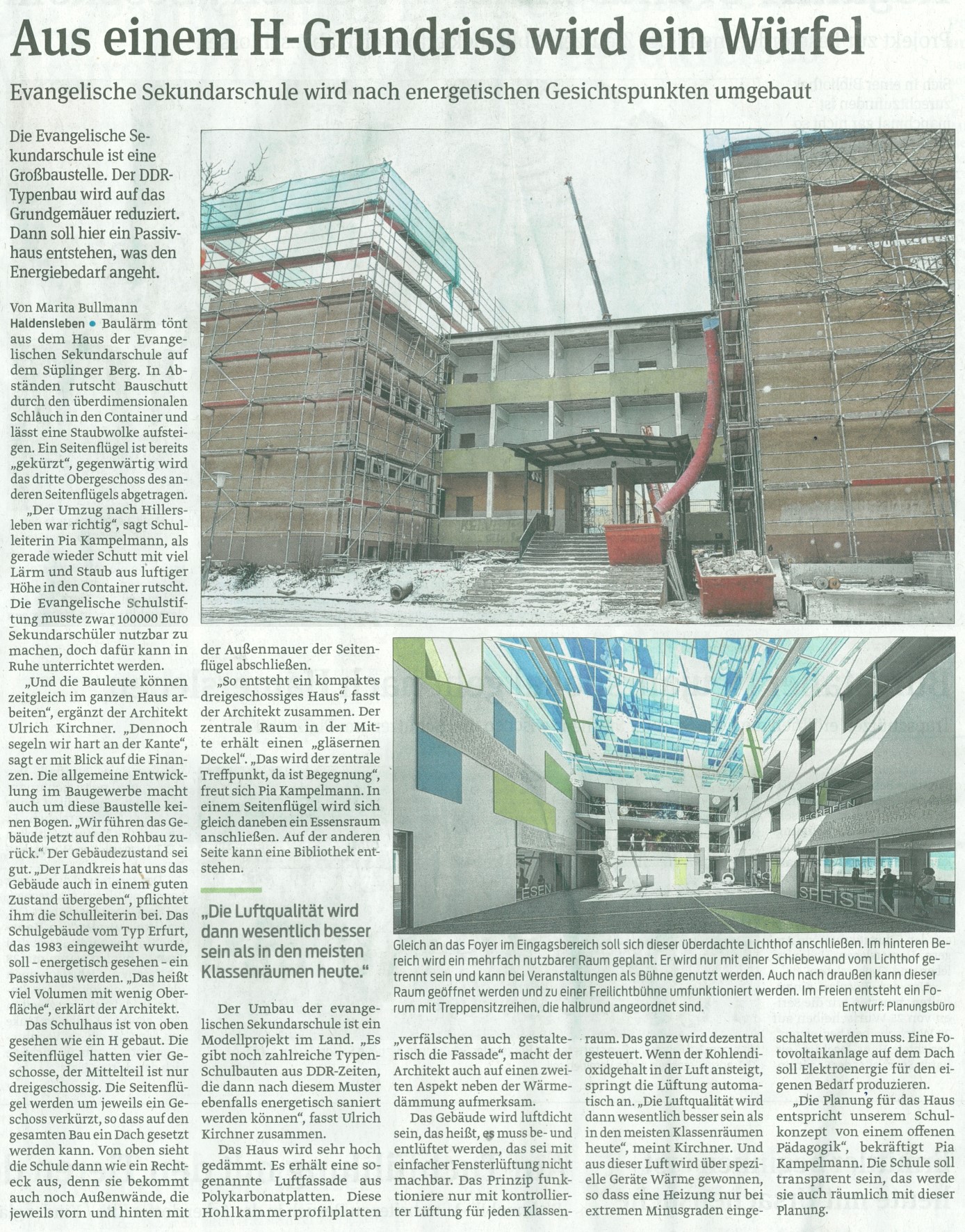 Volksstimme 18. 02. 2014 Volksstimme 18. 02. 2014