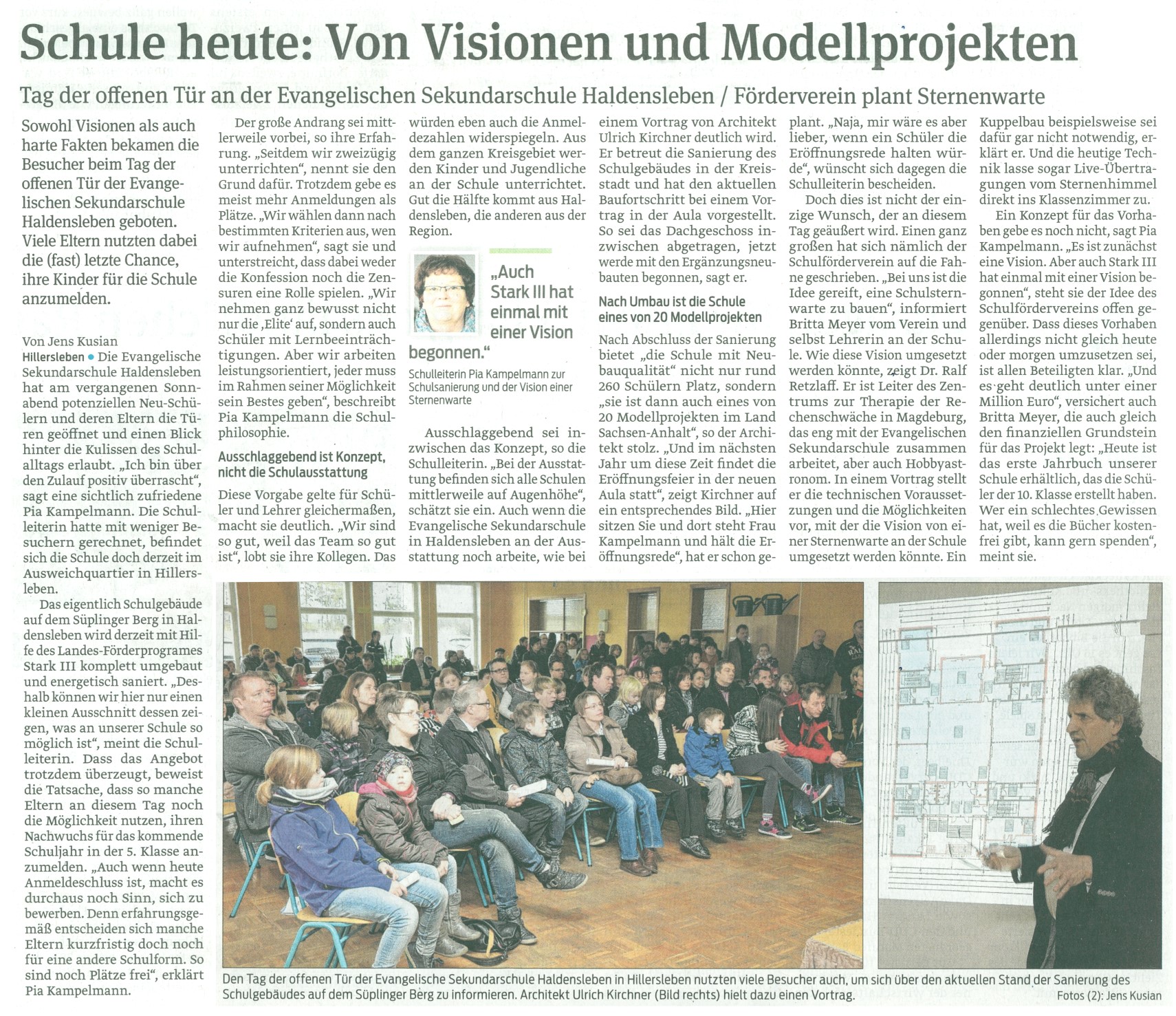 Volksstimme 17. 02. 2014 Volksstimme 17. 02. 2014