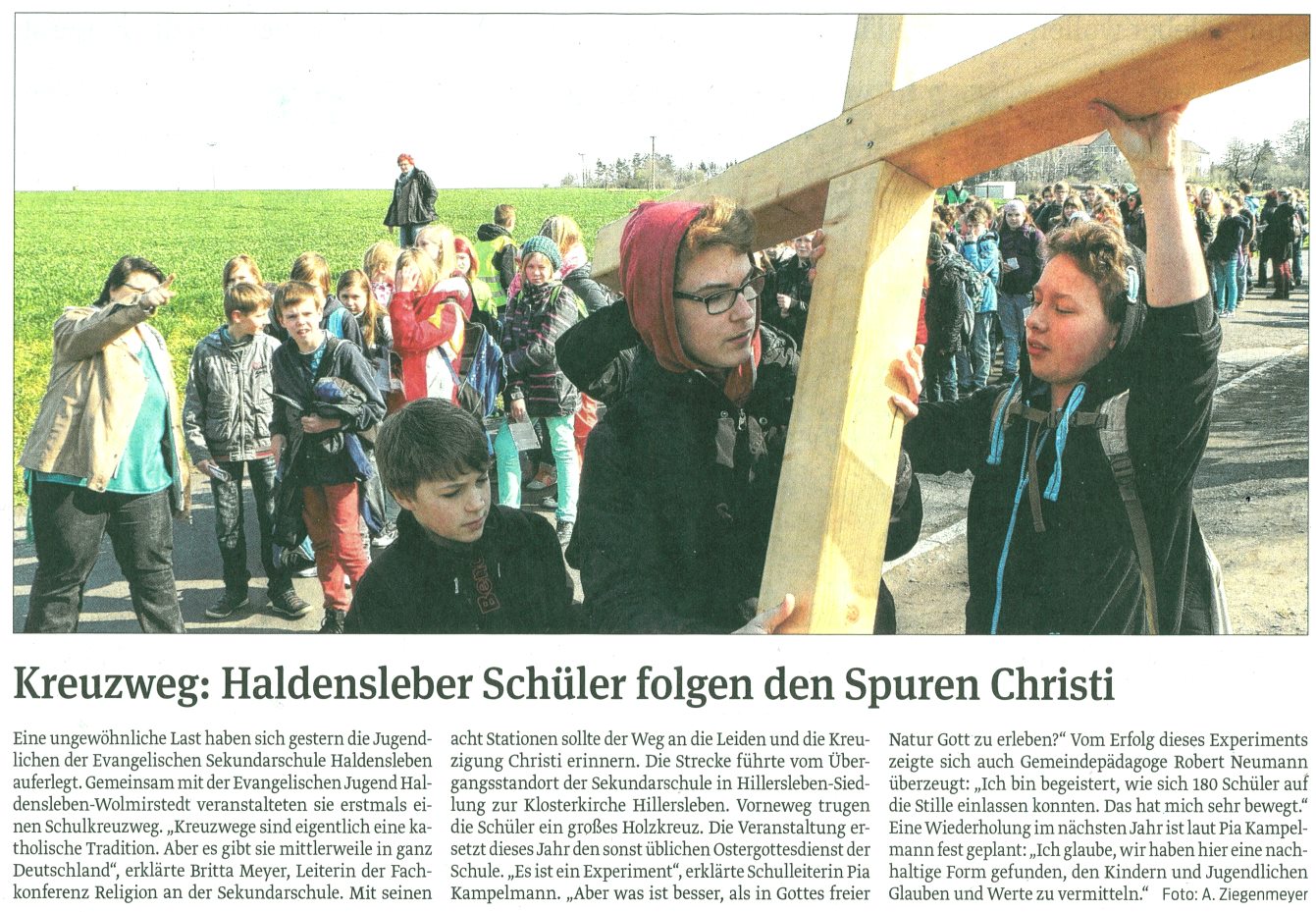 Volksstimme 27. 03. 2014 Volksstimme 27. 03. 2014