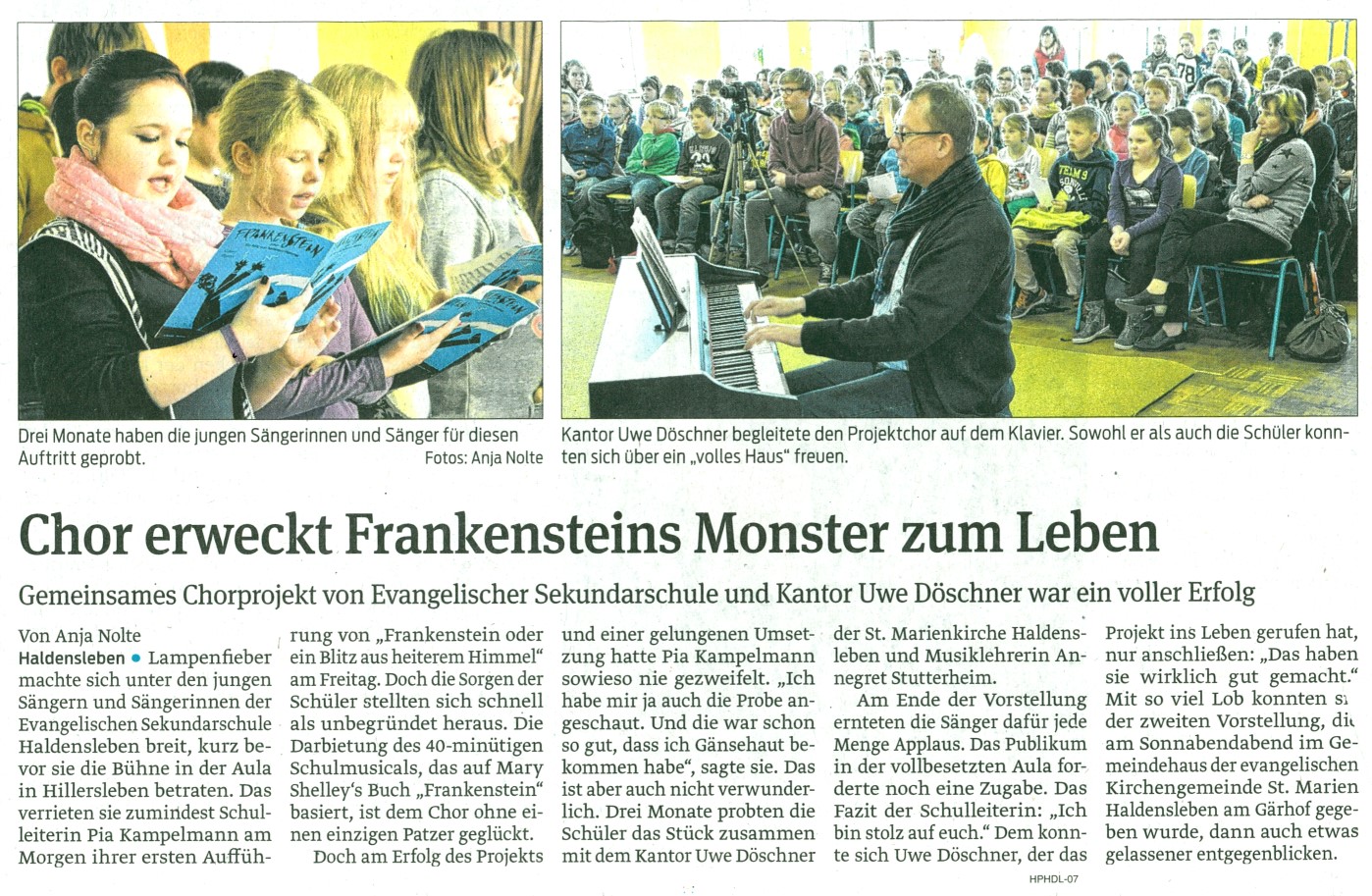 Volksstimme 31. 03. 2014 Volksstimme 31. 03. 2014