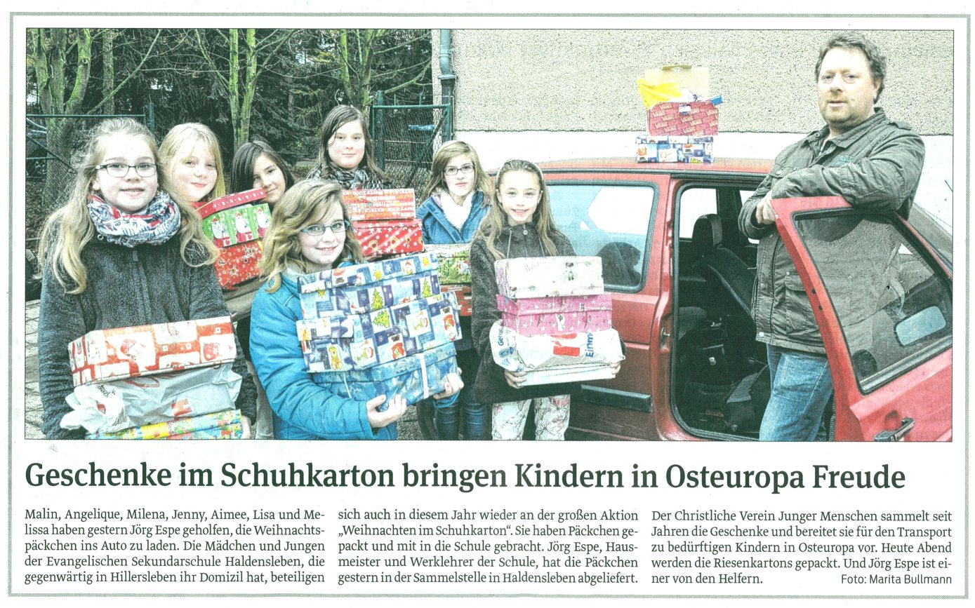 Volksstimme 27. 11. 2014 Volksstimme 27. 11. 2014