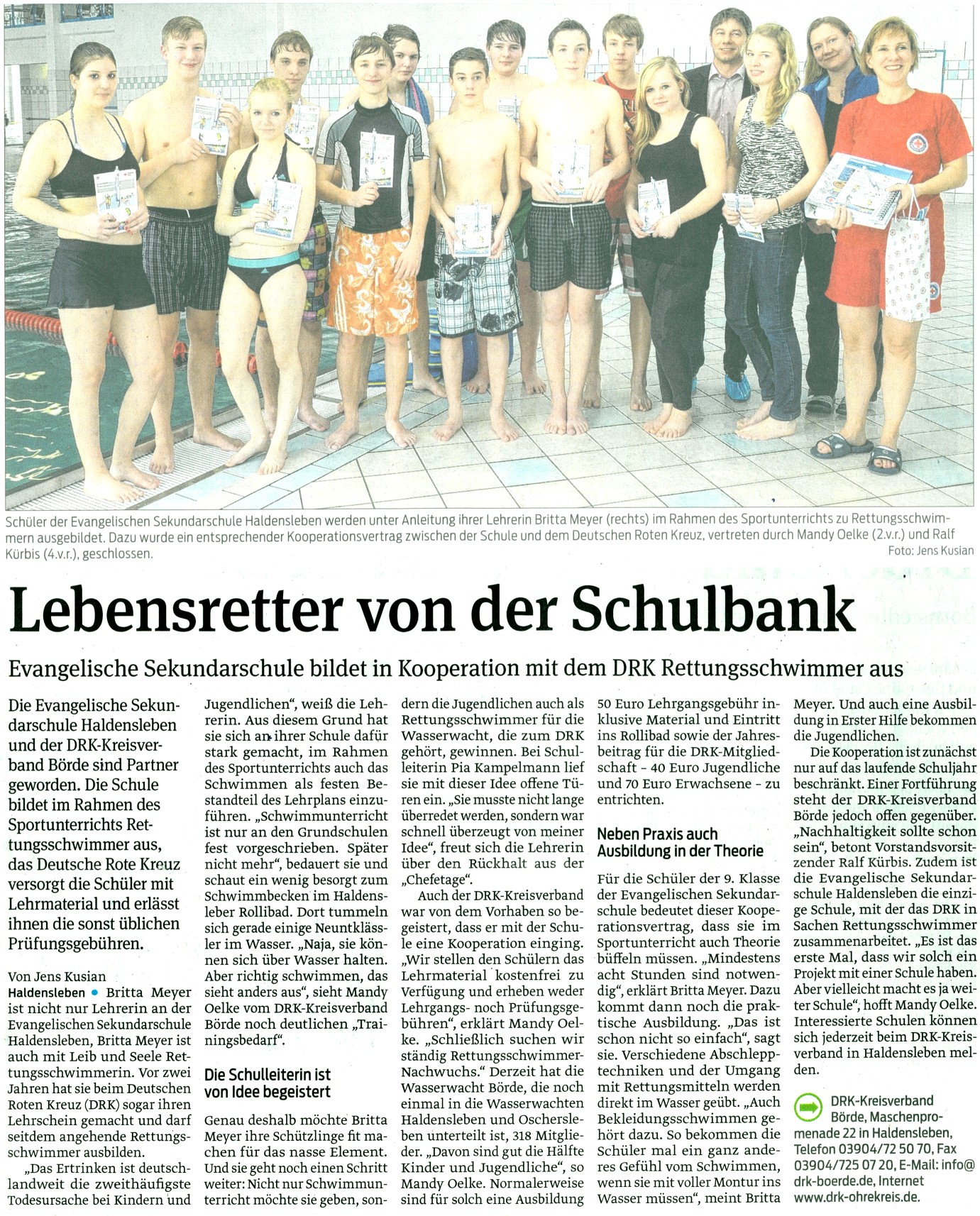 Volksstimme 06. 03. 2015 Volksstimme 06. 03. 2015