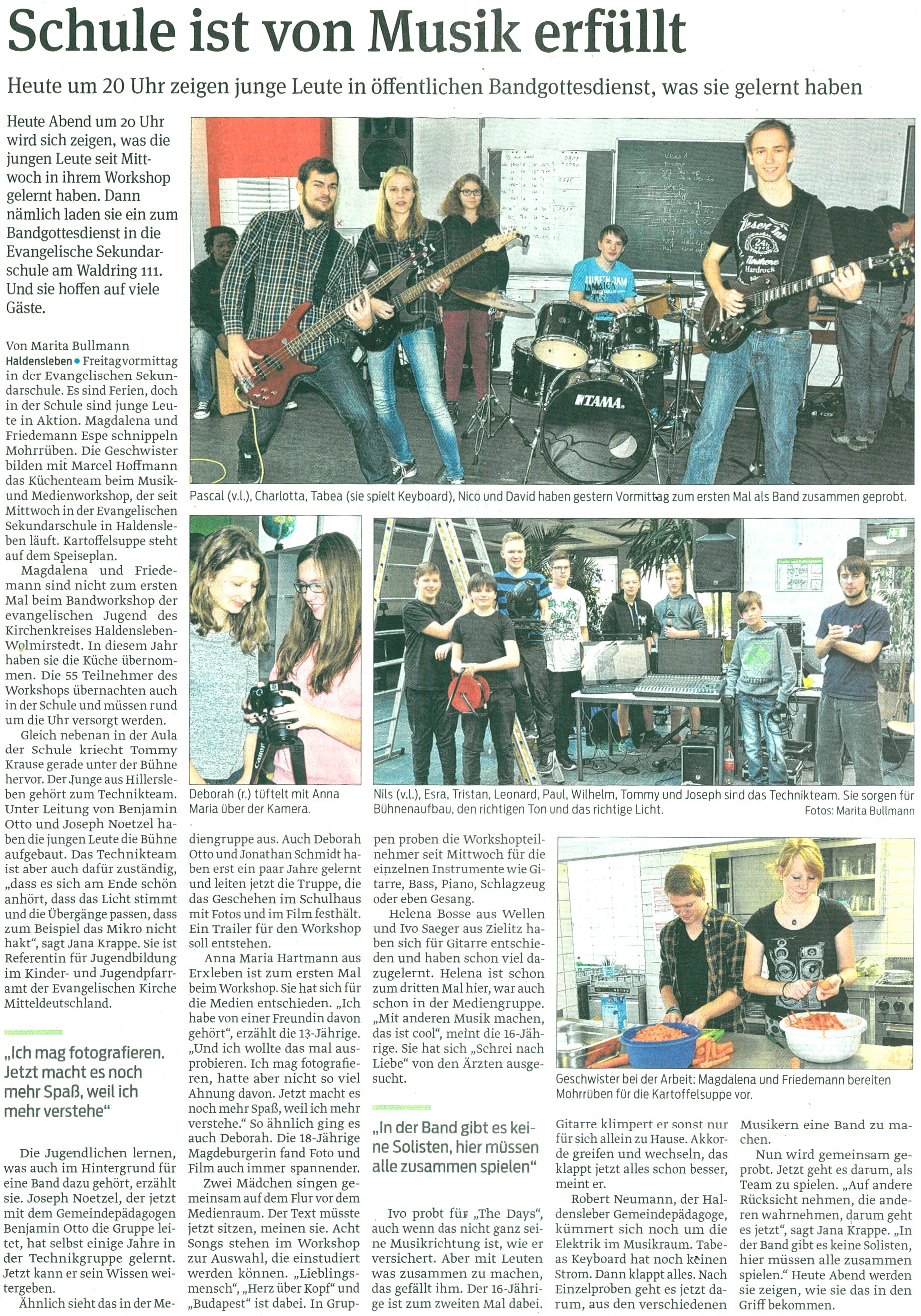 Volksstimme 21. 10. 2015 Volksstimme 21. 10. 2015