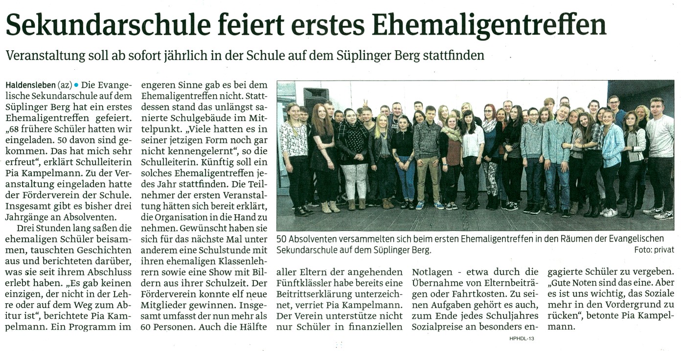 Volksstimme 19. 12. 2015 Volksstimme 19. 12. 2015