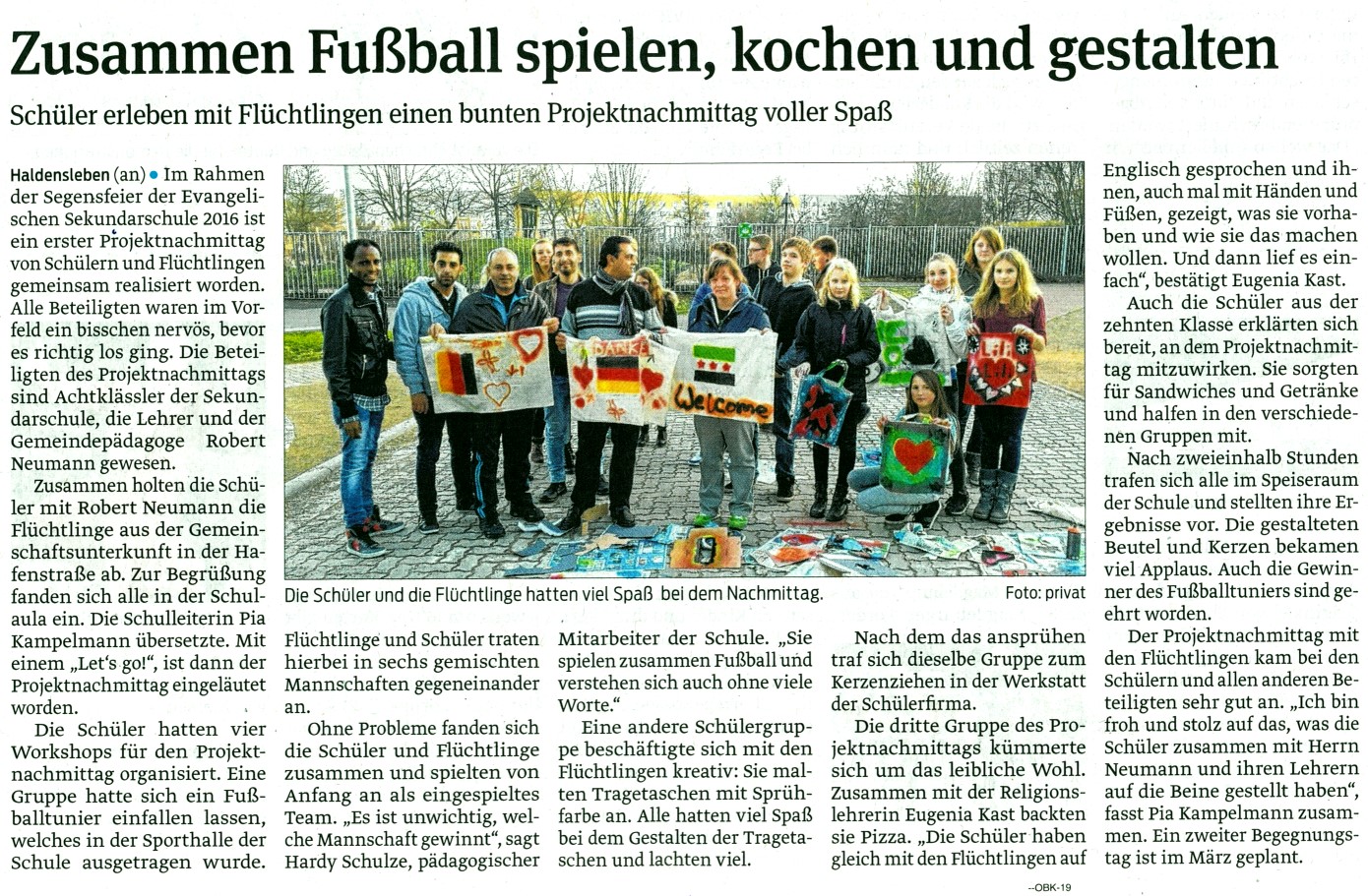 Volksstimme 16. 12. 2015 Volksstimme 16. 12. 2015