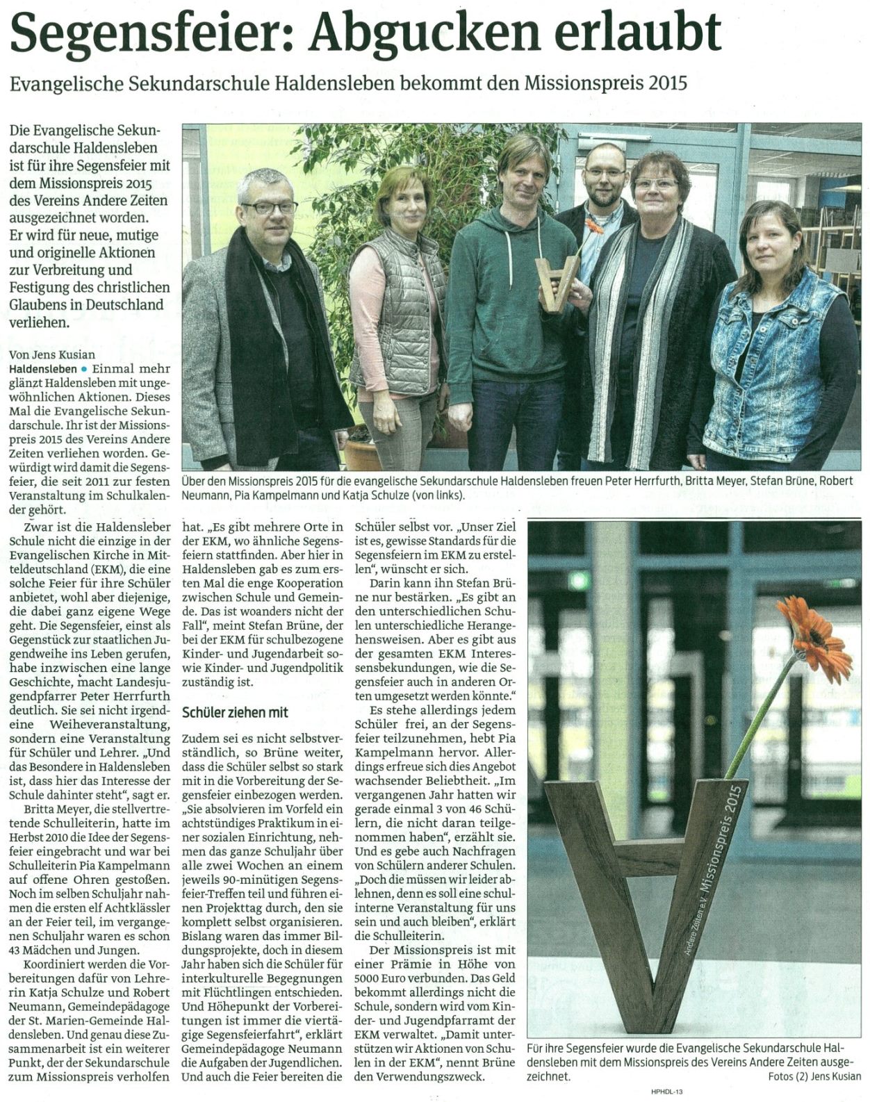 Volksstimme 07. 01. 2016 Volksstimme 07. 01. 2016