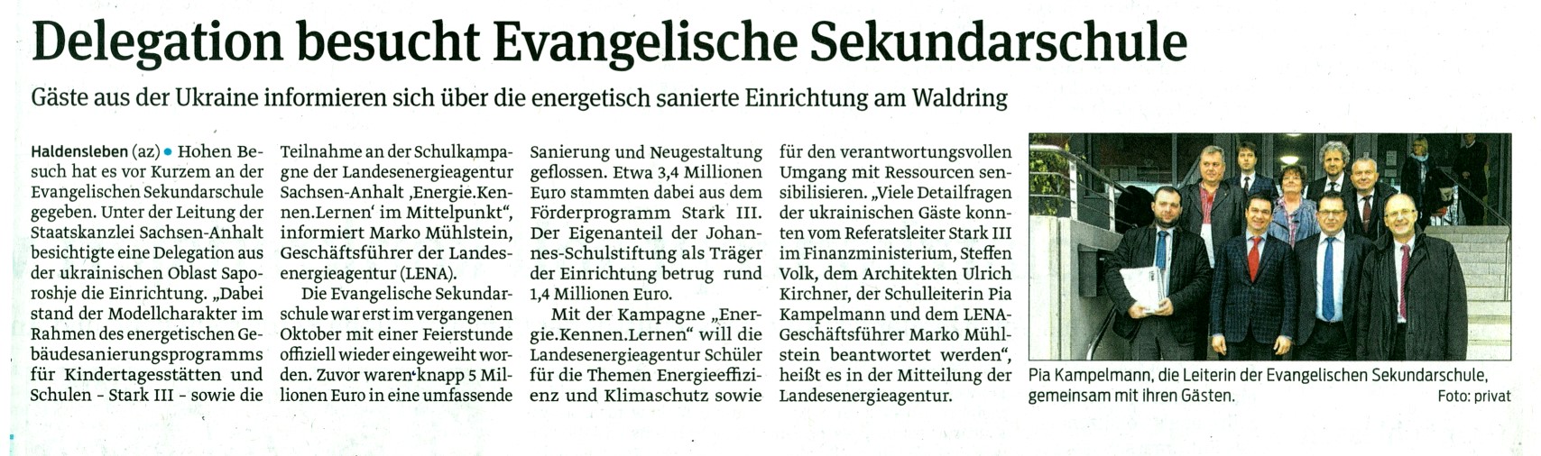 Volksstimme 11. 02. 2016 Volksstimme 11. 02. 2016