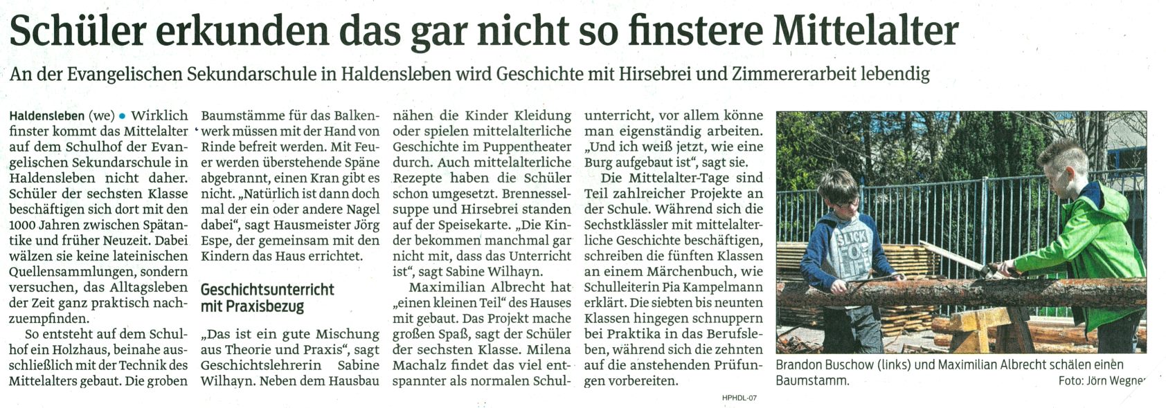 Volksstimme 25. 04. 2016 Volksstimme 25. 04. 2016