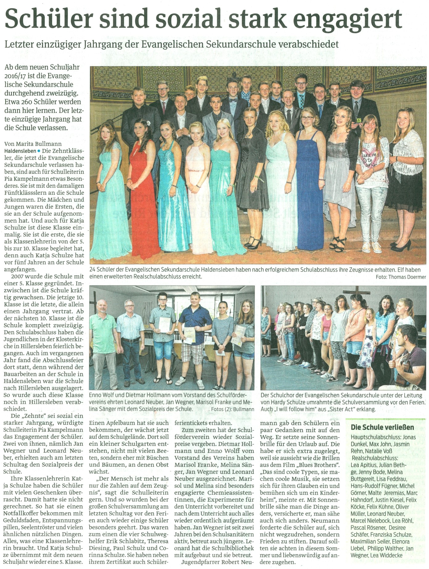 Volksstimme 27. 06. 2016 Volksstimme 27. 06. 2016