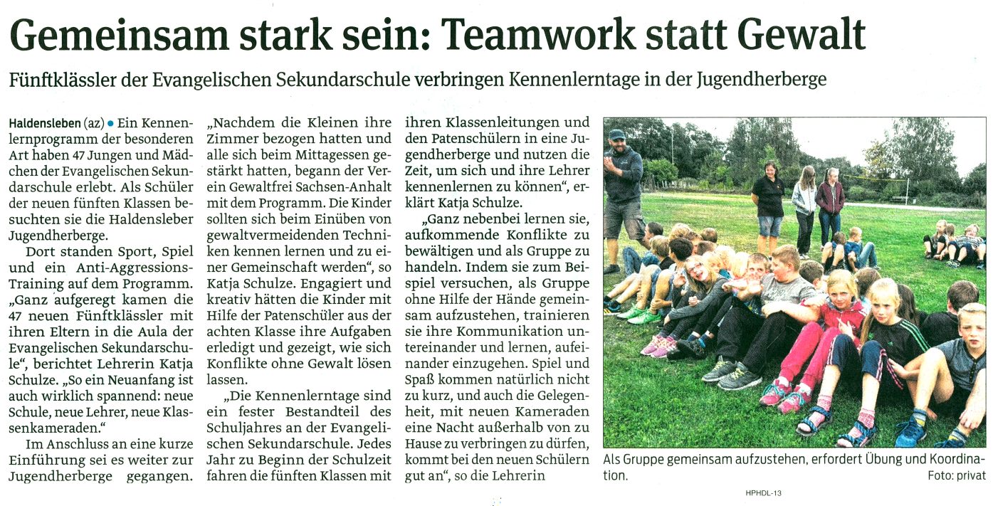 Volksstimme 22. 09. 2016 Volksstimme 22. 09. 2016