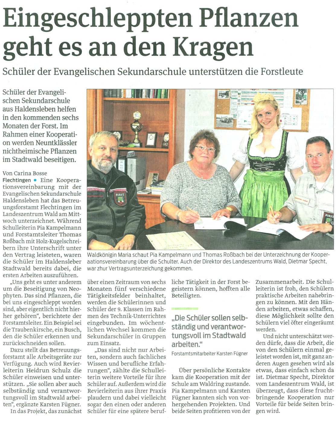 Volksstimme 23. 09. 2016 Volksstimme 23. 09. 2016