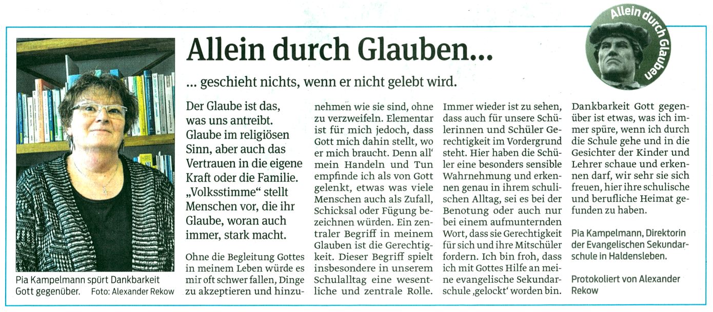 Volksstimme 21. 12. 2016 Volksstimme 21. 12. 2016