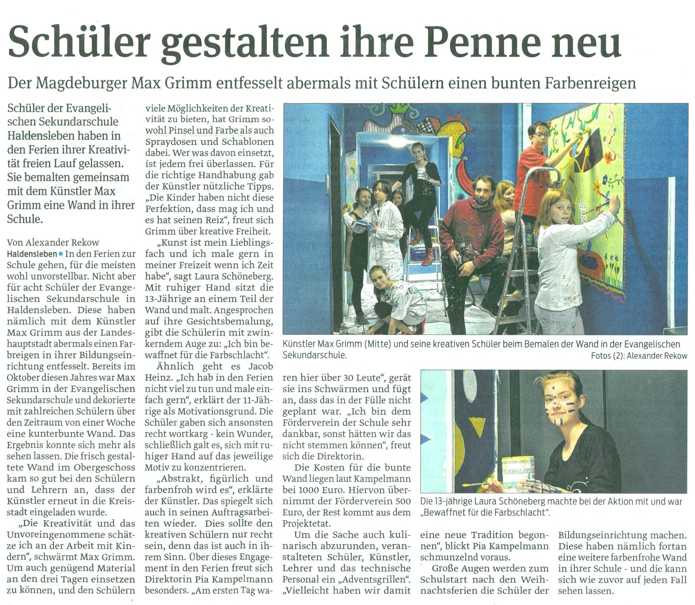 Volksstimme 28. 12. 2016 Volksstimme 28. 12. 2016