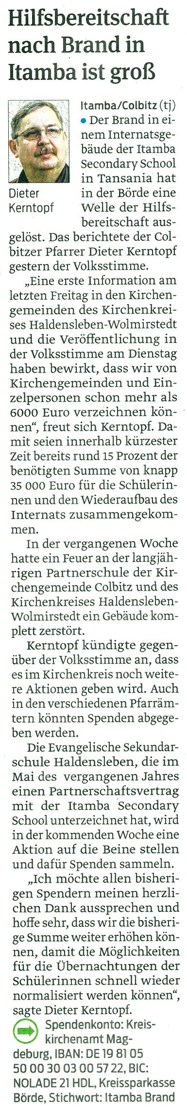 Volksstimme 23. 02. 2017 Volksstimme 23. 02. 2017