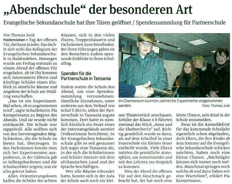 Volksstimme 01. 03. 2017 Volksstimme 01. 03. 2017