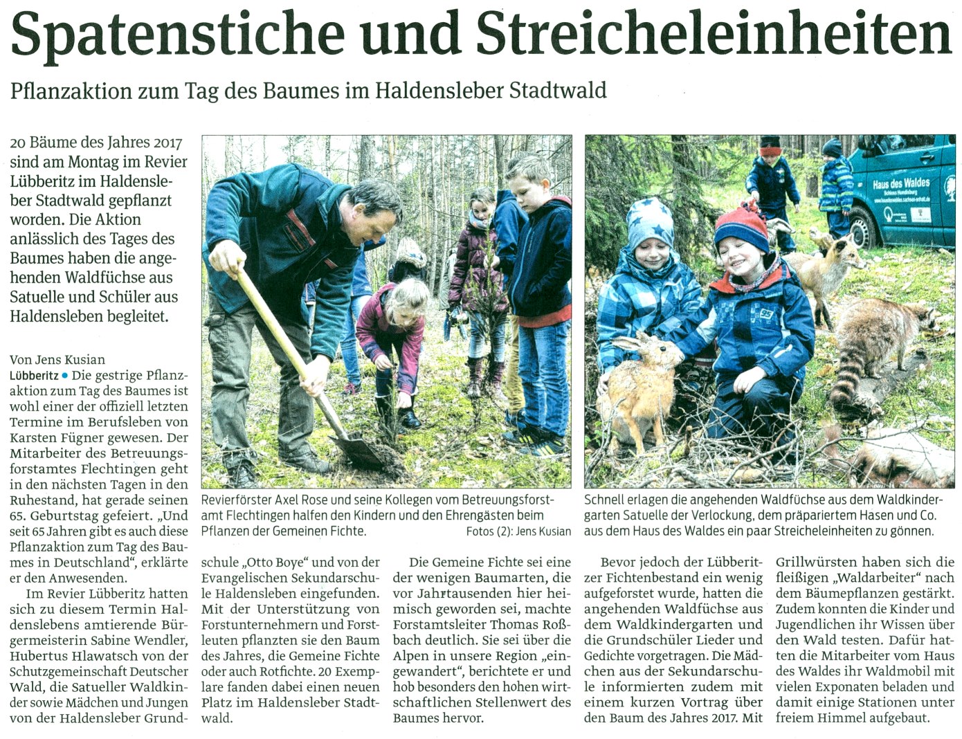 Volksstimme 25. 04. 2017 Volksstimme 25. 04. 2017