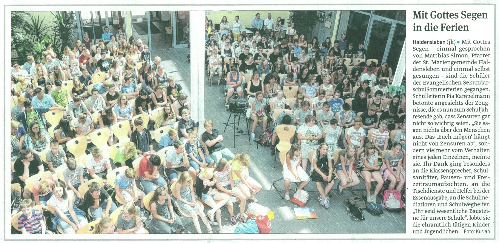 Volksstimme 23. 06. 2017 Volksstimme 23. 06. 2017