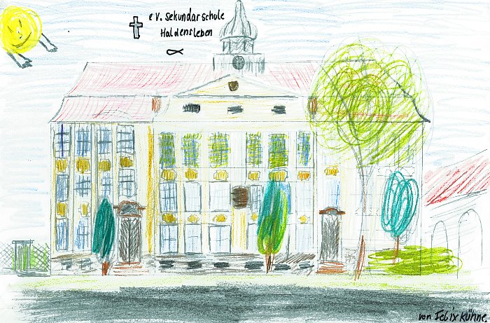  Unser Schulgebäude in der Kleinen Straße 9 in Haldensleben